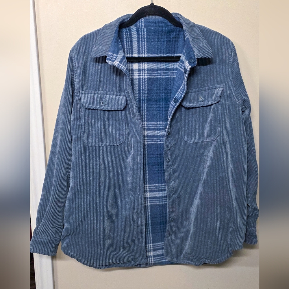 Love Tree Blue and White Jacket